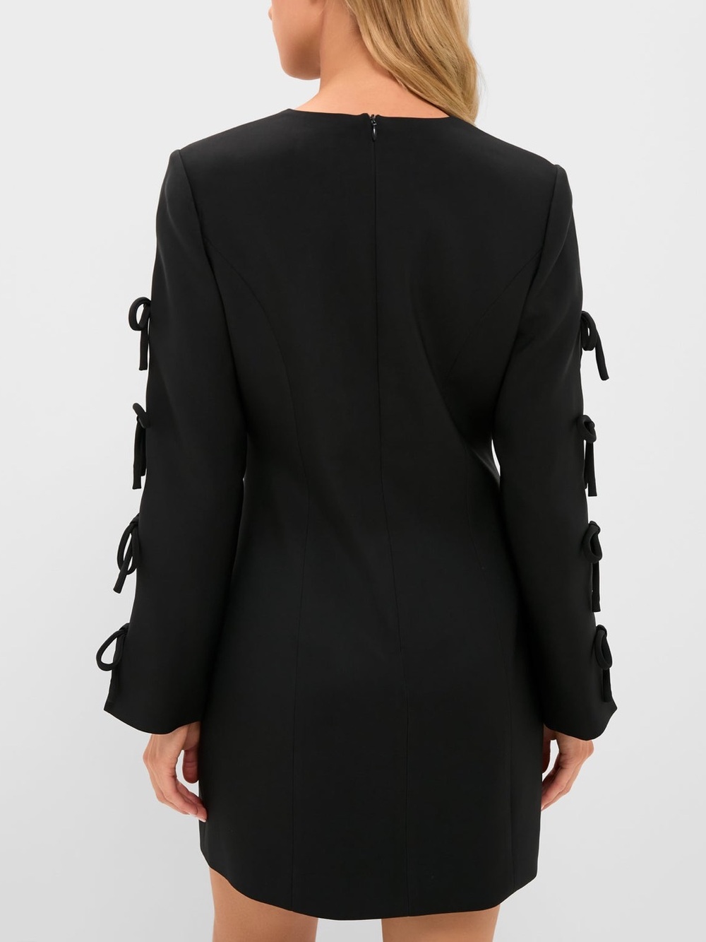 HYACINTH HOUSE Black Bow Sleeve Belinda Mini Dress — NWT - Picture 5 of 11